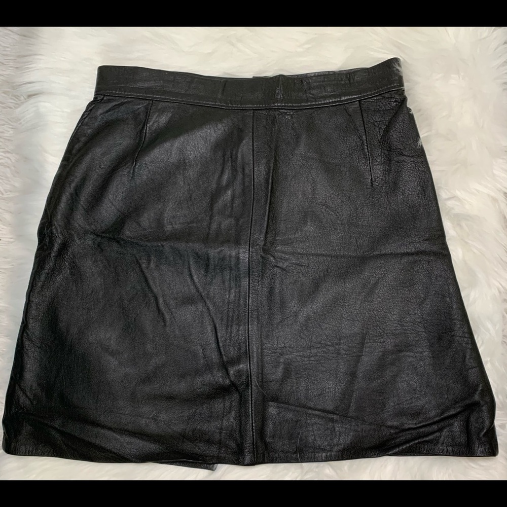 Leather Skirt FREE SHIPPING